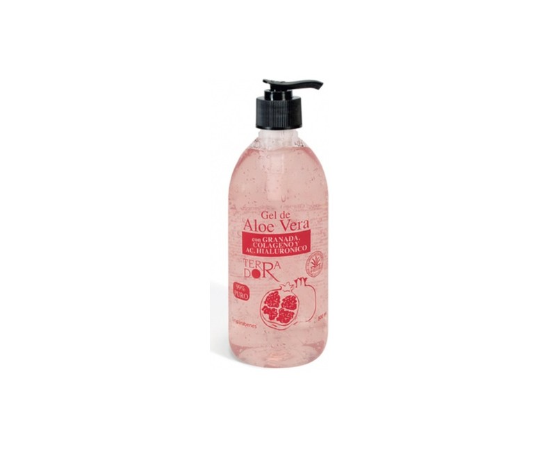 Gel de Aloe Vera con Granada - Terra D'Or 500 ml (Granada) Derbós
