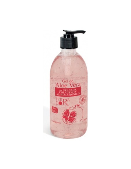 Gel de Aloe Vera con Granada - Terra D'Or 500 ml (Granada) Derbós