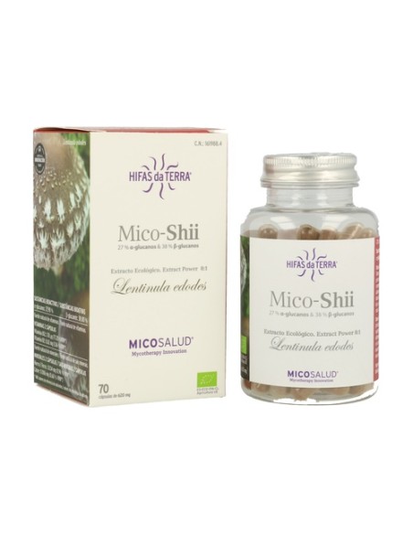 Mico-Shii 70 cápsulas vegetales Hifas da terra