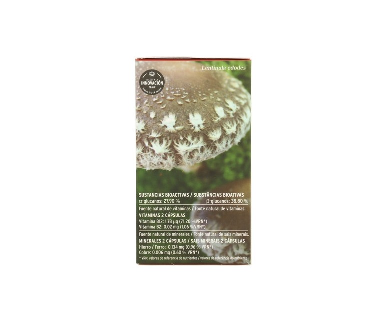 Mico-Shii 70 cápsulas vegetales Hifas da terra