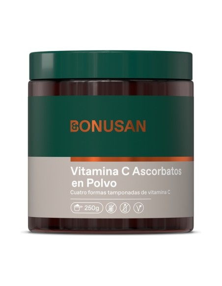 Vitamina C (polvo de ascorbatos) 250 g de polvo Bonusan