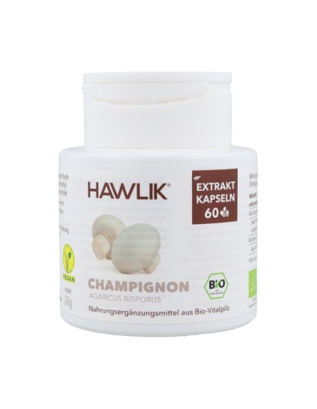 Extracto Champiñón Del Sol Puro 60 cápsulas Hawlik