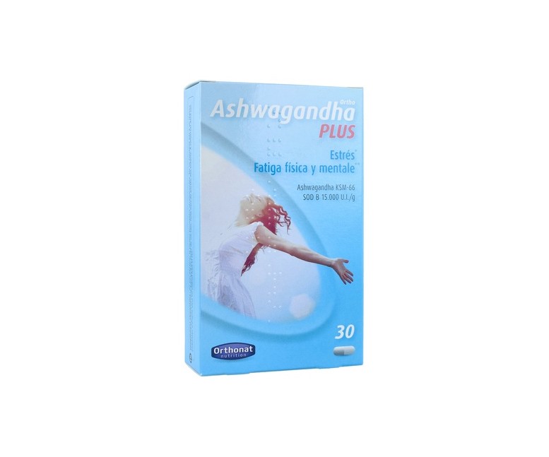 Ashwagandha Plus 30 cápsulas Orthonat