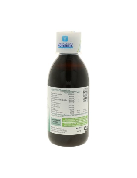 Ergylixir detox hepático y renal 250 ml Nutergia
