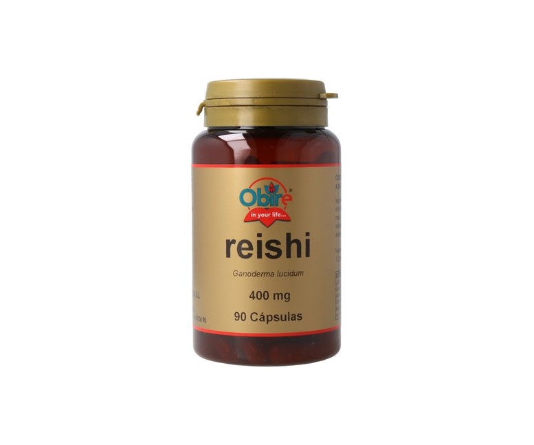 Reishi (Micelio) 90 cápsulas de 400mg Obire