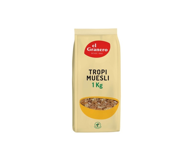 Tropi Muesli 1 kg El Granero Integral