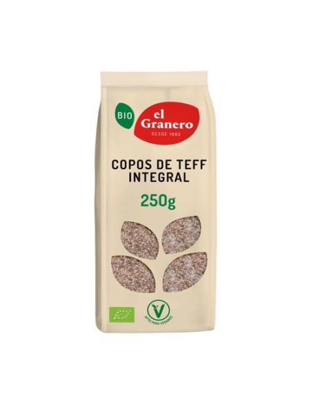 Copos de Teff Integral Bio 250 g El Granero Integral