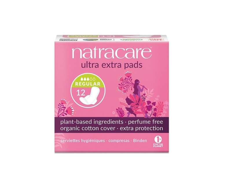 Compresa Ultra Extra Normal Alas 12 unidades Natracare