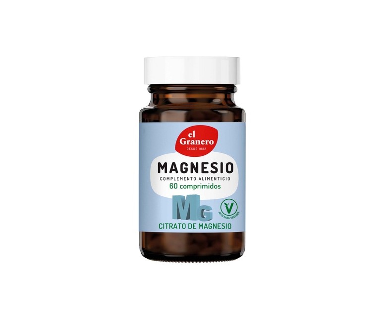 MG 500 (Citrato de Magnesio) 60 comprimidos de 760mg El Granero Integral
