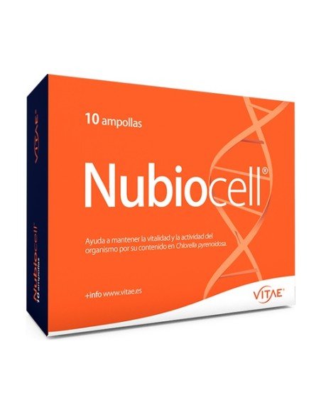 Nubiocell (Chlorella) Puro 10 ampollas Vitae