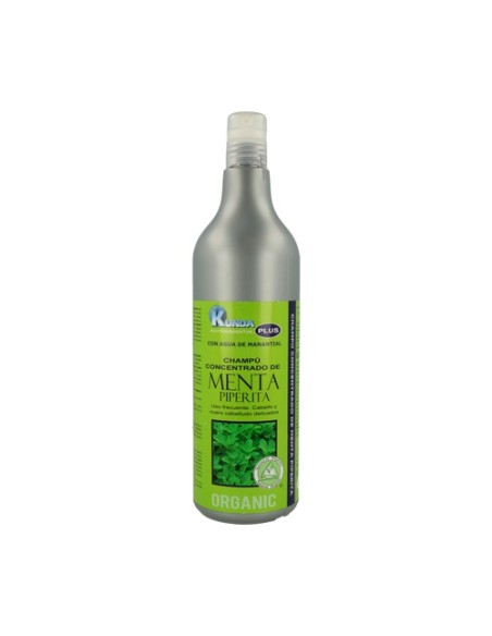 Champú de Menta Piperita 1 L (Menta) Kunda