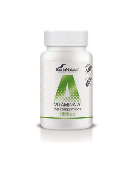 Vitamina A 150 comprimidos Soria Natural