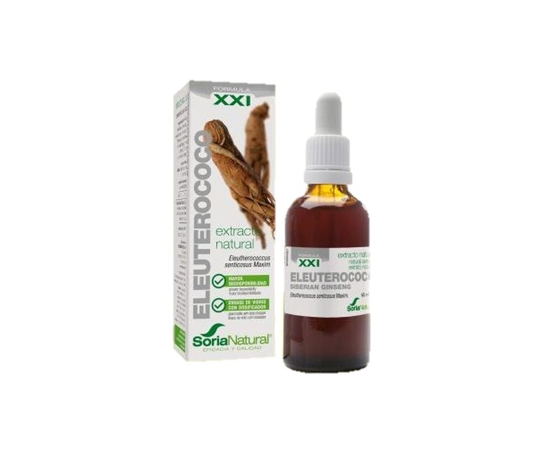 Extracto de Eleuterococo (Fórmula XXI) 50 ml Soria Natural