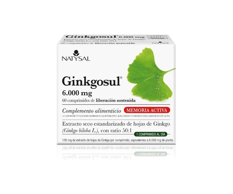 Ginkgosul 60 comprimidos Natysal