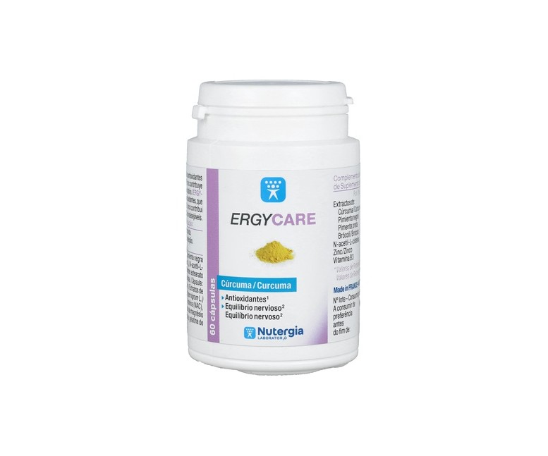 Ergycare antioxidante 60 cápsulas Nutergia