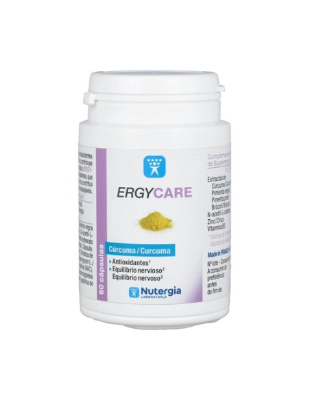 Ergycare antioxidante 60 cápsulas Nutergia