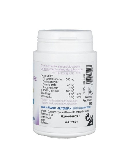 Ergycare antioxidante 60 cápsulas Nutergia