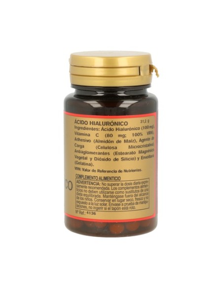Ácido Hialurónico 60 cápsulas de 100mg Obire