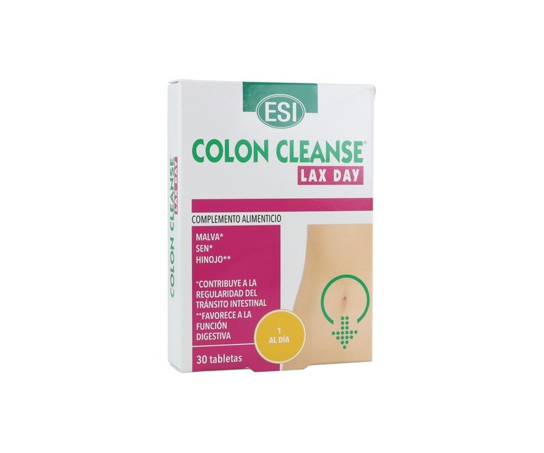 Colon cleanse lax day 30 tabletas ESI