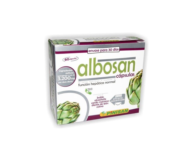 Albosan 60 cápsulas Pinisan