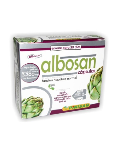 Albosan 60 cápsulas Pinisan