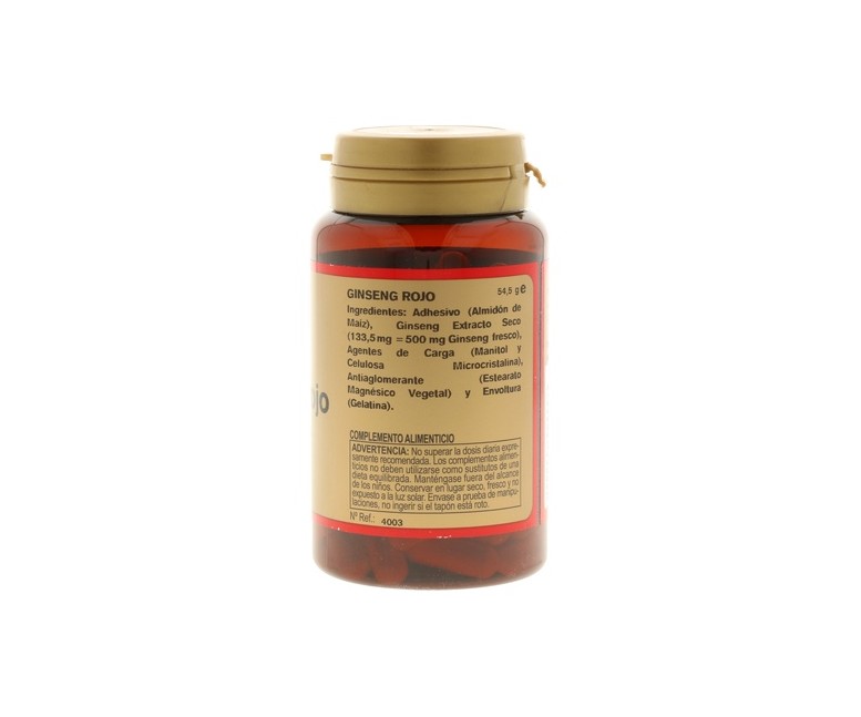 Ginseng Rojo 90 cápsulas Obire