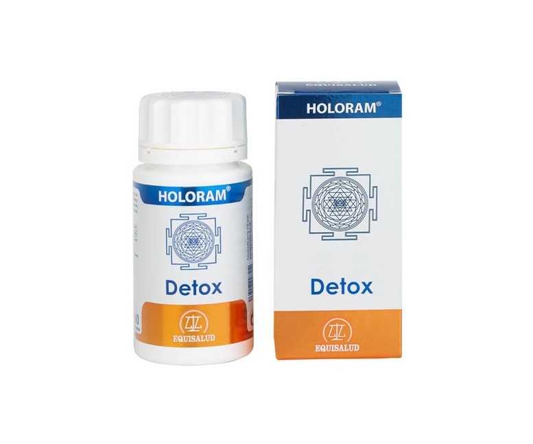 Holoram Detox 60 cápsulas de 580mg Equisalud