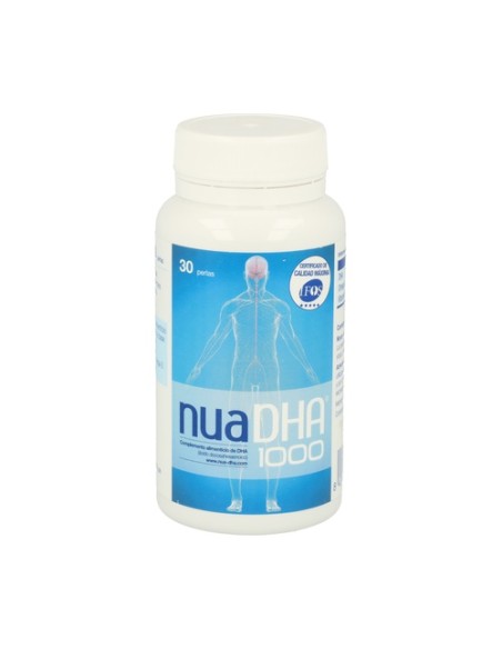 Nua DHA 1000 Omega 3 30 perlas (1000mg) Nua