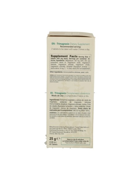 Trimagnesio 60 comprimidos Forza Vitale