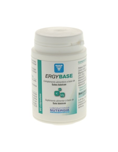 Ergybase acidez 60 cápsulas Nutergia
