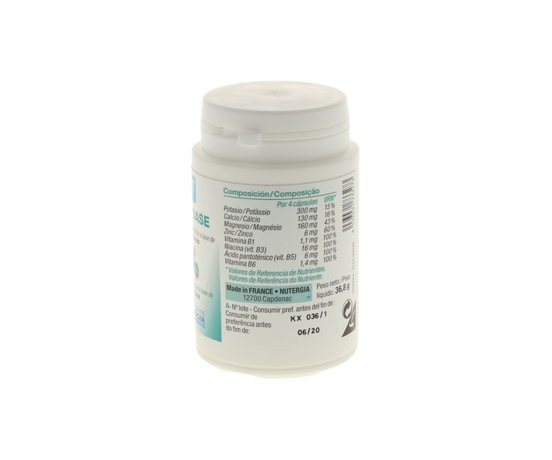 Ergybase acidez 60 cápsulas Nutergia