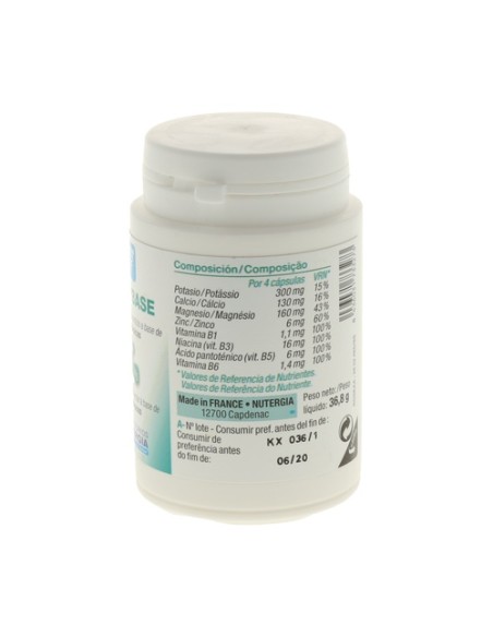 Ergybase acidez 60 cápsulas Nutergia
