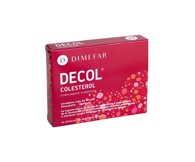 Decol (colesterol) 30 cápsulas Dimefar