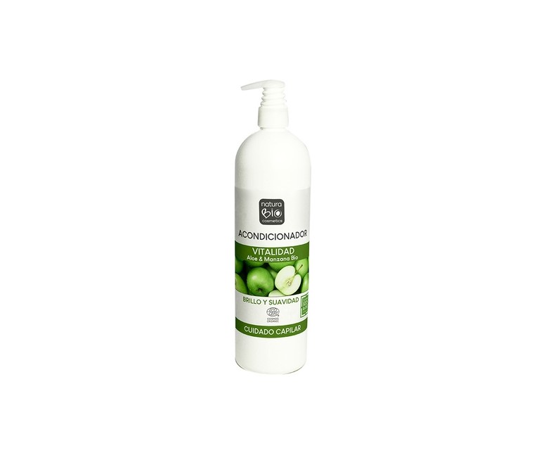 Acondicionador Vitalidad Manzana y Aloe Vera Bio 740 ml NaturaBIO Cosmetics