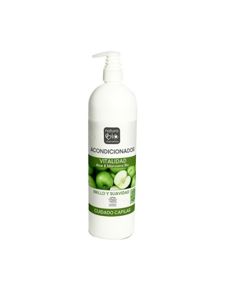 Acondicionador Vitalidad Manzana y Aloe Vera Bio 740 ml NaturaBIO Cosmetics