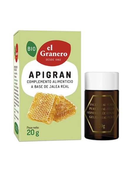 Apigran Jalea Real 20 g El Granero Integral