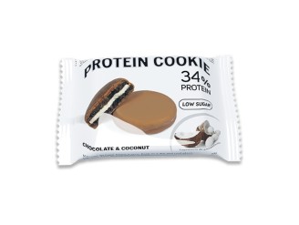 Pack galletas proteína 34% sabor chocolate y coco