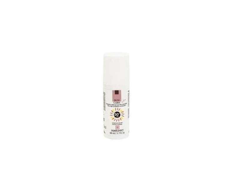 Sun care spf50+ protector solar color 50 ml Simildiet