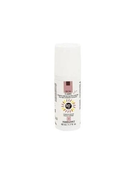 Sun care spf50+ protector solar color 50 ml Simildiet