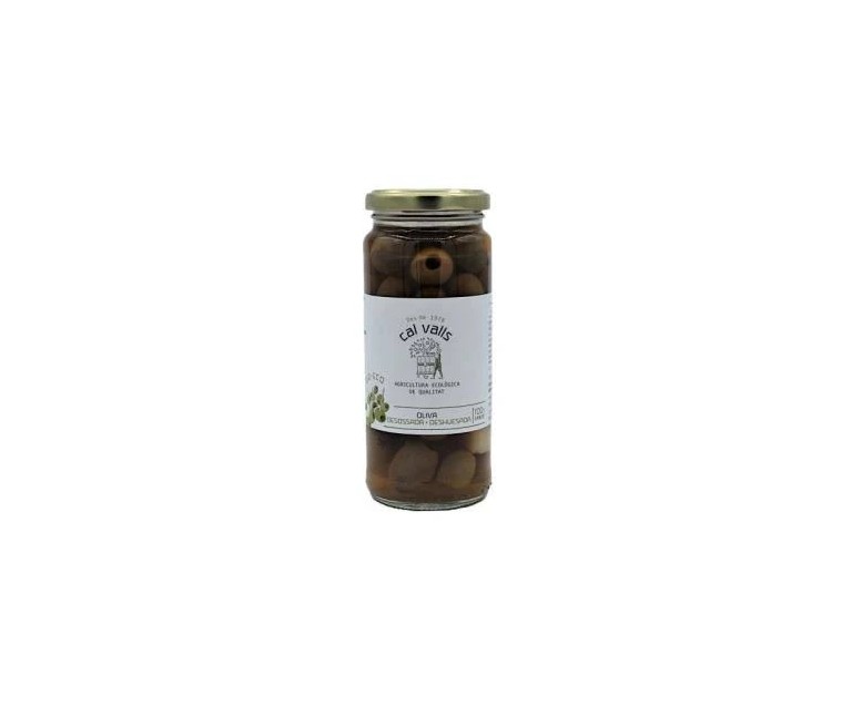 Olivas verde deshuesadas eco 325 gr Cal Valls
