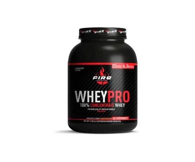 Wheypro concentrate chocolate 2 kg Fire
