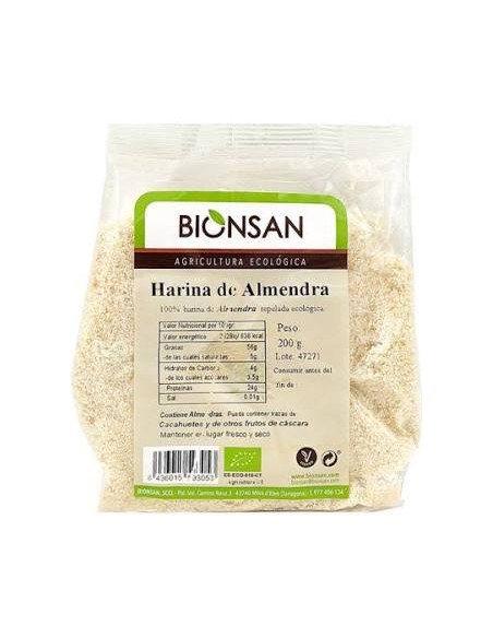 Harina de almendra 200 gr Bionsan