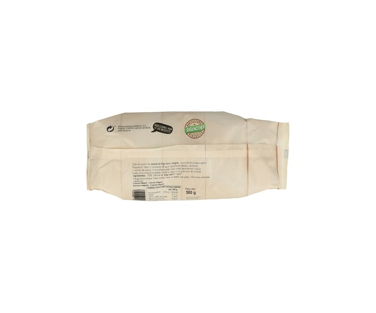 Cous Cous Trigo Integral Bio 500 g Biocop