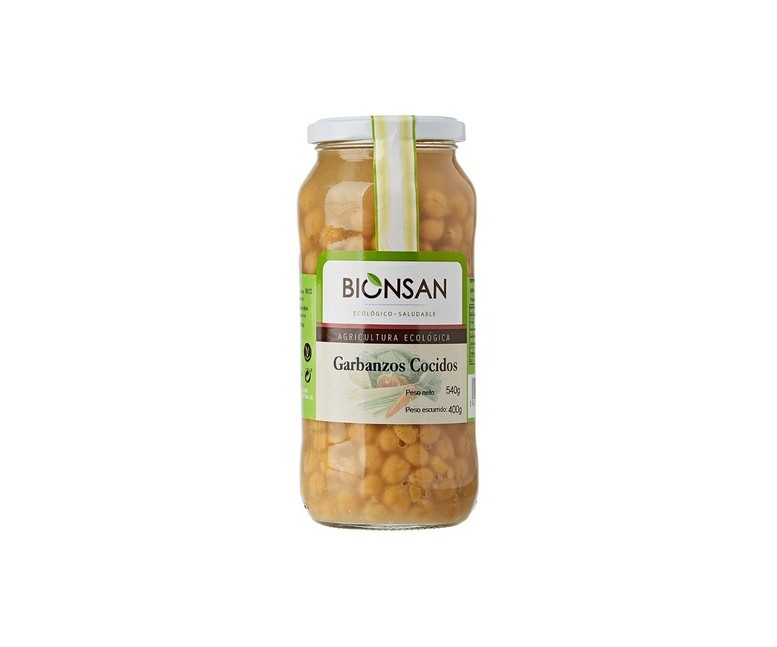 Garbanzos Cocidos Eco 400 g Bionsan