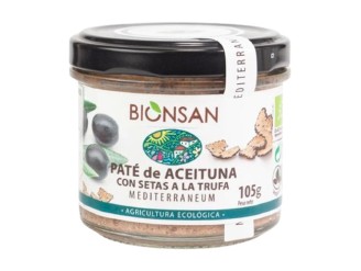 Paté de aceitunas con setas y trufa