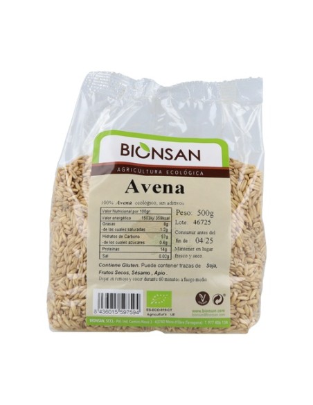 Avena en grano eco 500 g Bionsan
