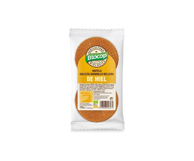 Wafels De Miel Bio 175 g Biocop