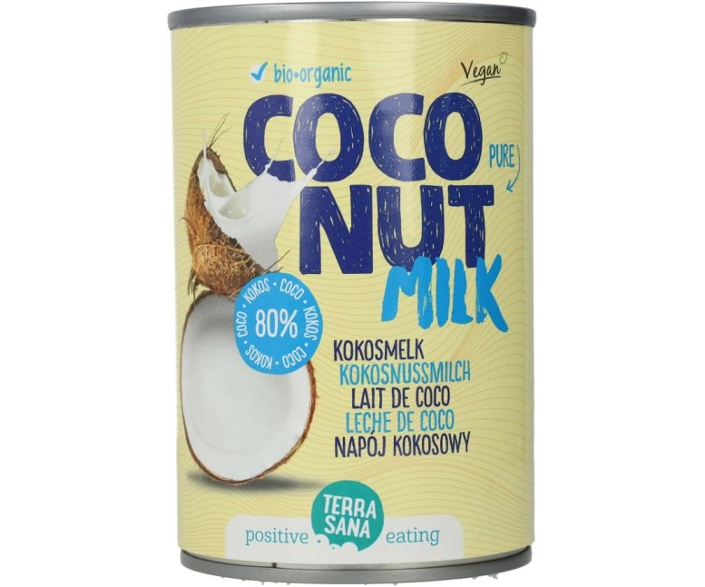 Leche de coco 400 ml Terrasana