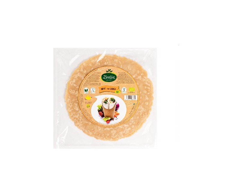 Wrap de quinoa Bio Sin Gluten 120 g Zealia