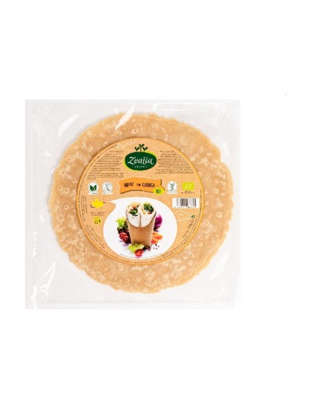 Wrap de quinoa Bio Sin Gluten 120 g Zealia